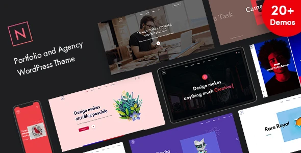 Niro – Creative Agency & Portfolio WordPress Theme